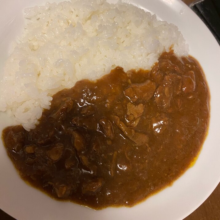 牛すじ煮込みカレー